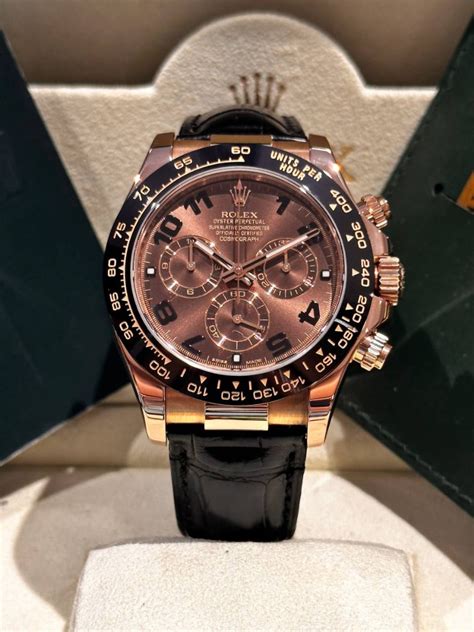 rolex daytona 116515 ln|Rolex daytona everose gold oysterflex.